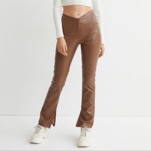 H&M Leather Pants
